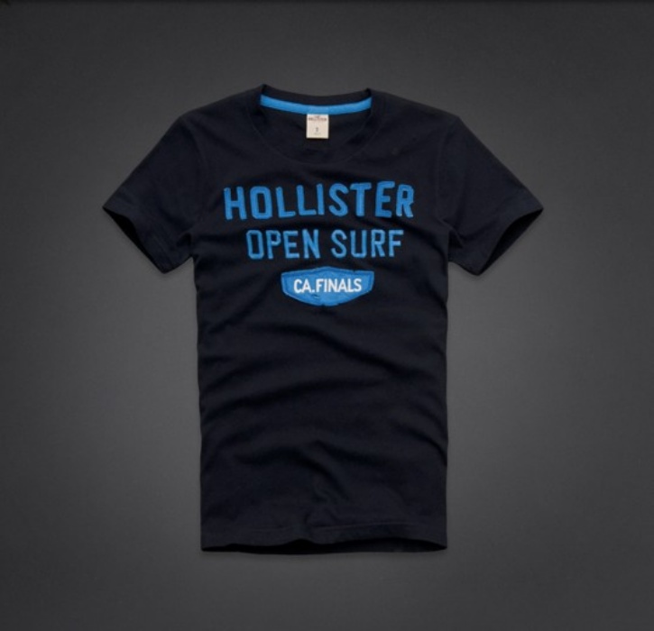 Hollister Hombres De Cuello Redondo Corto Remera HCO4135